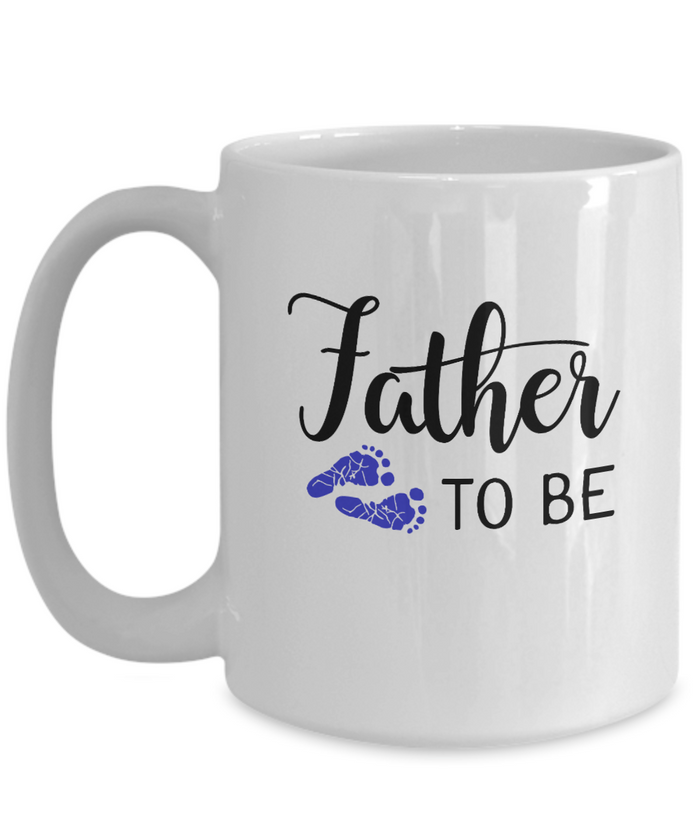 Father to Be - Boy Mug 11oz/15oz Shipping Included