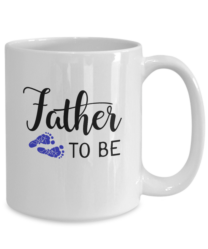Father to Be - Boy Mug 11oz/15oz Shipping Included