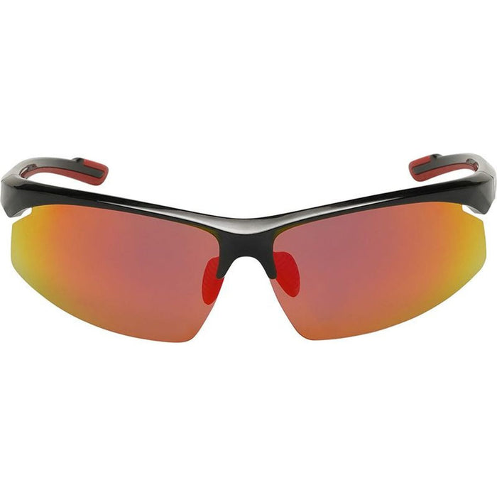 Fielder, Black/Red Mirror Polarised Lenses