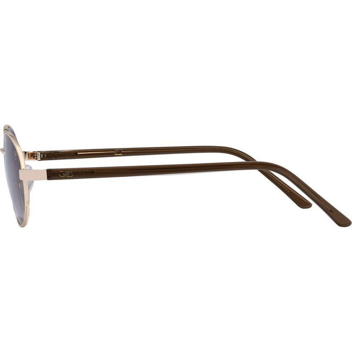 Finch, Polished Gold/Dune Brown Gradient Lenses