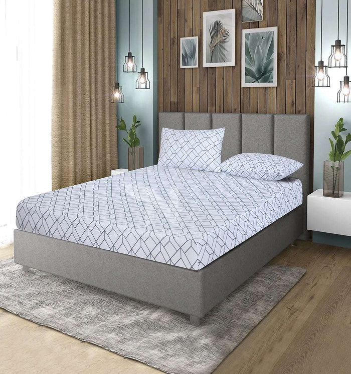 Fitted Double Bed Sheet DS 373 - Nishat Creative Store