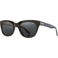 Flemington, Shiny Black/Grey Photochromic Polarised Glass Lenses