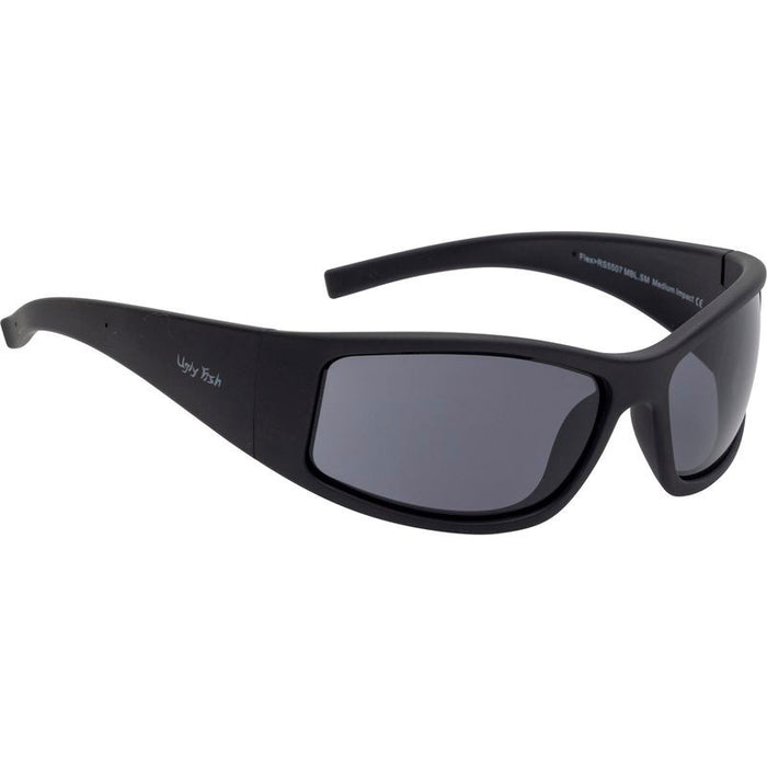 Flex Safety RSU5507, Matte Black/Smoke Lenses