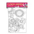 Flower Garden Coloring Roll