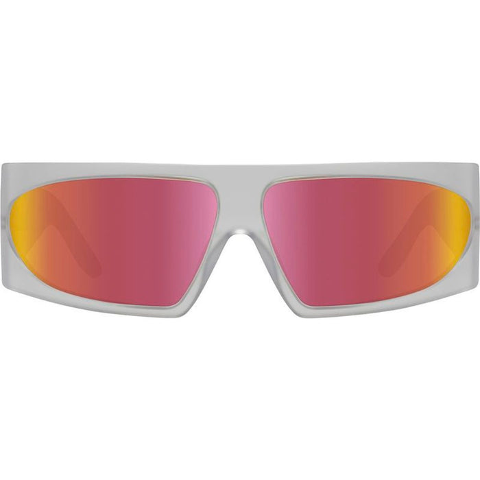 Fly By Wire, Matte Crystal/Spectra Red Mirror Polarised Lenses