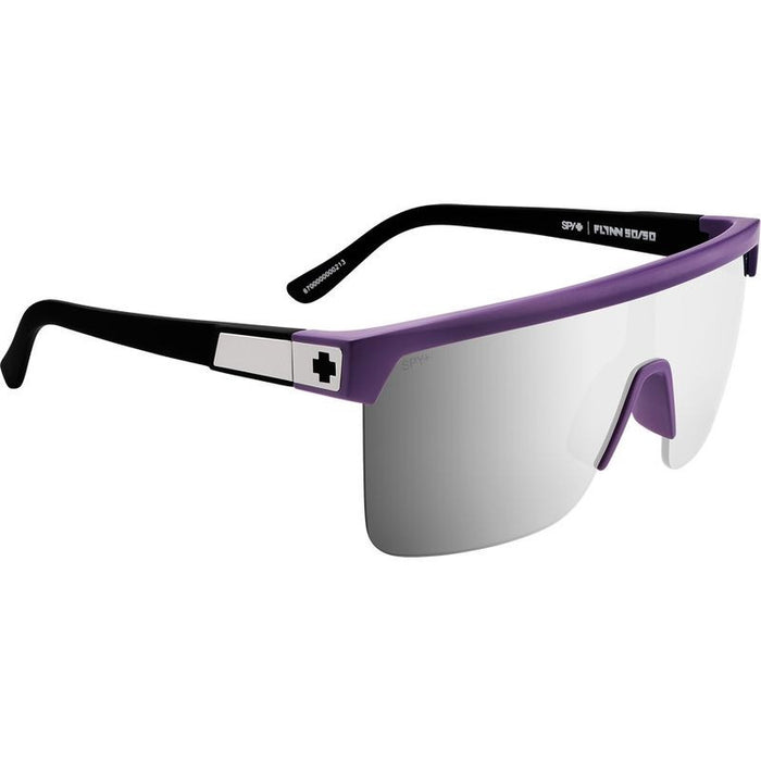 Flynn 5050, Matte Purple and Black/Platinum Bronze Mirror Happy Lenses
