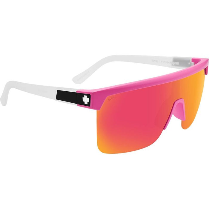 Flynn 5050, Matte Pink and Trans White/Bronze Pink Mirror Happy Lenses