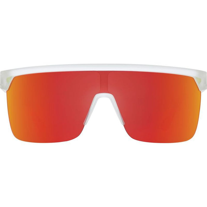 Flynn 5050, Matte Crystal/HD+ Grey Green with Red Spectra Lenses