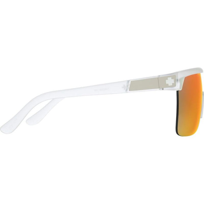 Flynn 5050, Matte Crystal/HD+ Grey Green with Red Spectra Lenses