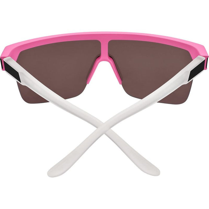 Flynn 5050, Matte Pink and Trans White/Bronze Pink Mirror Happy Lenses