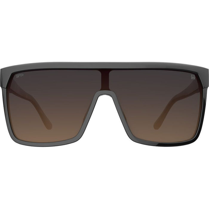 Flynn, Black and Honey Tort/Happy Dark Brown Gradient Lenses