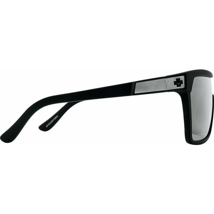 Flynn, Soft Matte Black/HD Plus Grey Green with Silver Spectra Polarised Lenses