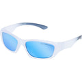 Fox, Matte Xtal and Black/Ice Blue Mirror Lenses