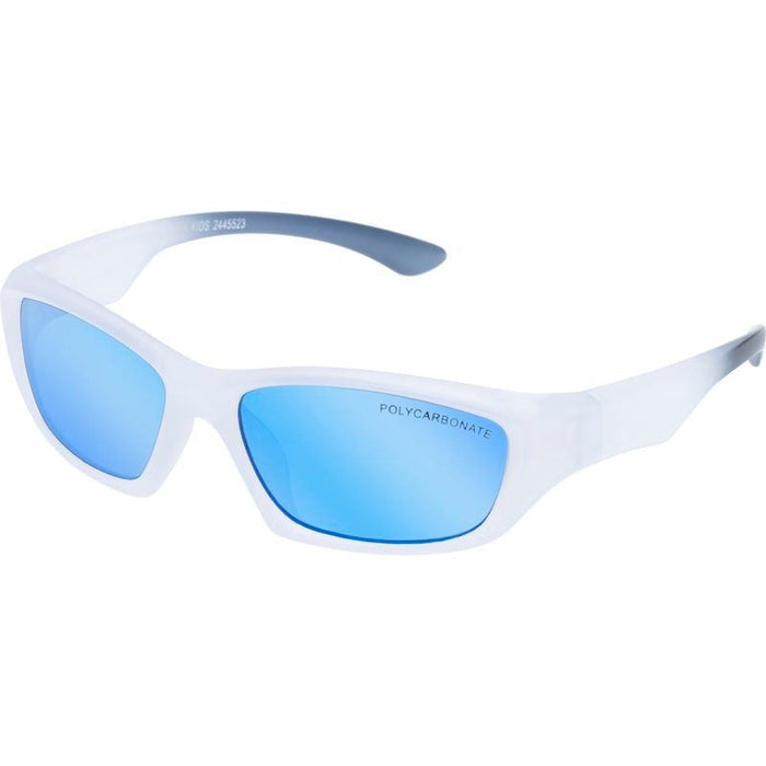 Fox, Matte Xtal and Black/Ice Blue Mirror Lenses