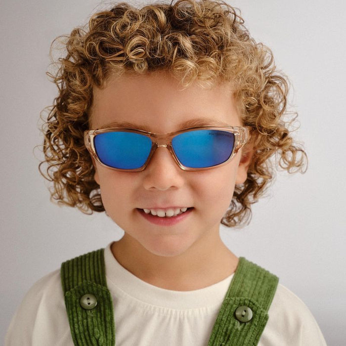 Fox, Clear/Ice Blue Mirror Lenses