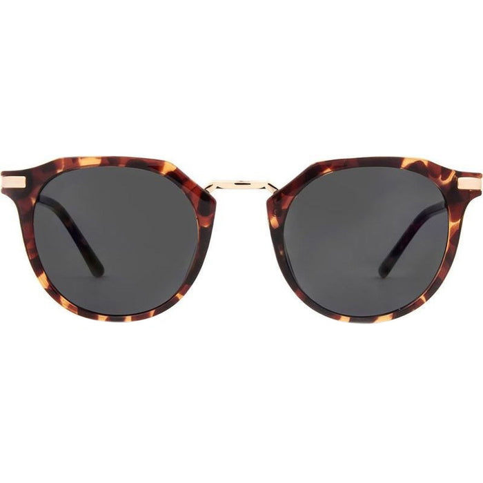 Frankie, Gloss Tort and Gold/Grey Lenses