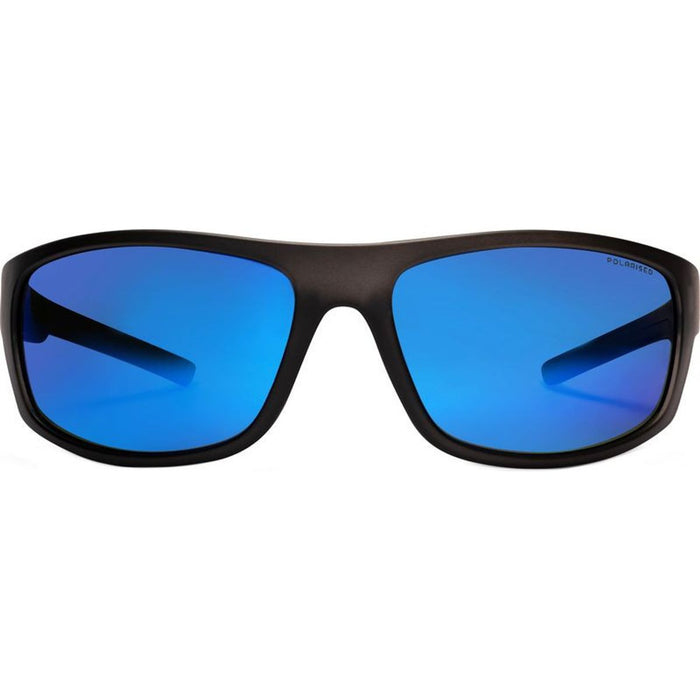 Fraser X, Matte Xtal Black/Blue Mirror Polarised Lenses
