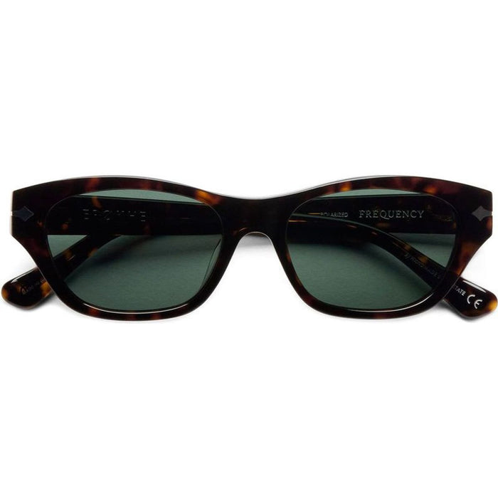 Frequency, Polished Tortoise/Green Polarised Lenses