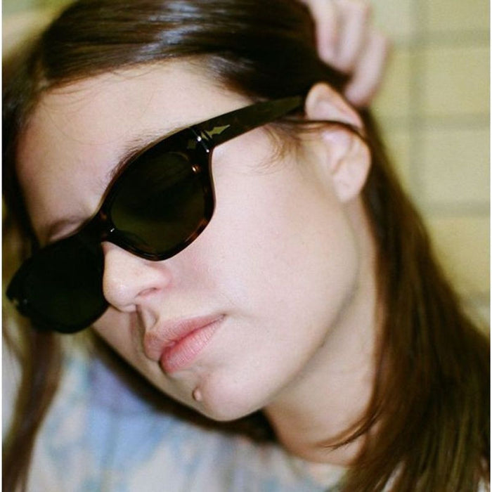 Frequency, Polished Tortoise/Green Polarised Lenses