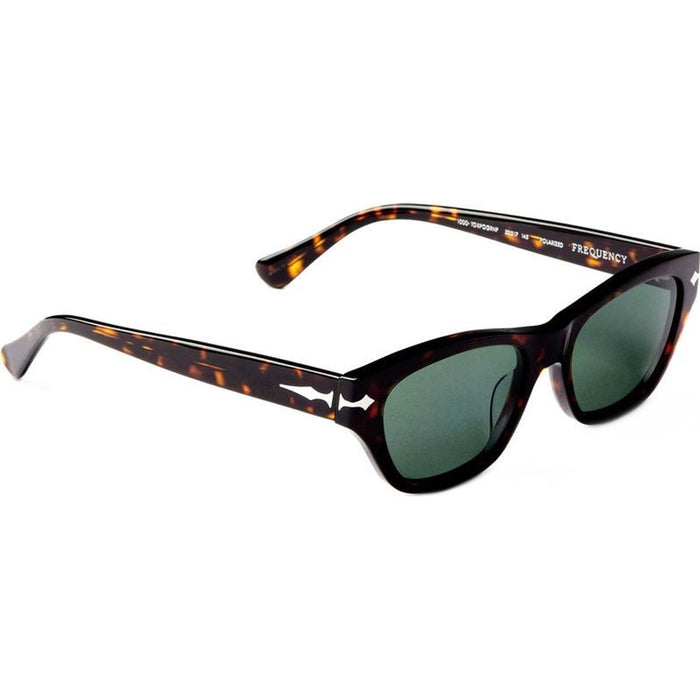 Frequency, Polished Tortoise/Green Polarised Lenses