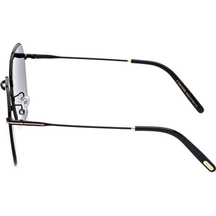 FT0887, Shiny Black/Smoke Gradient Lenses