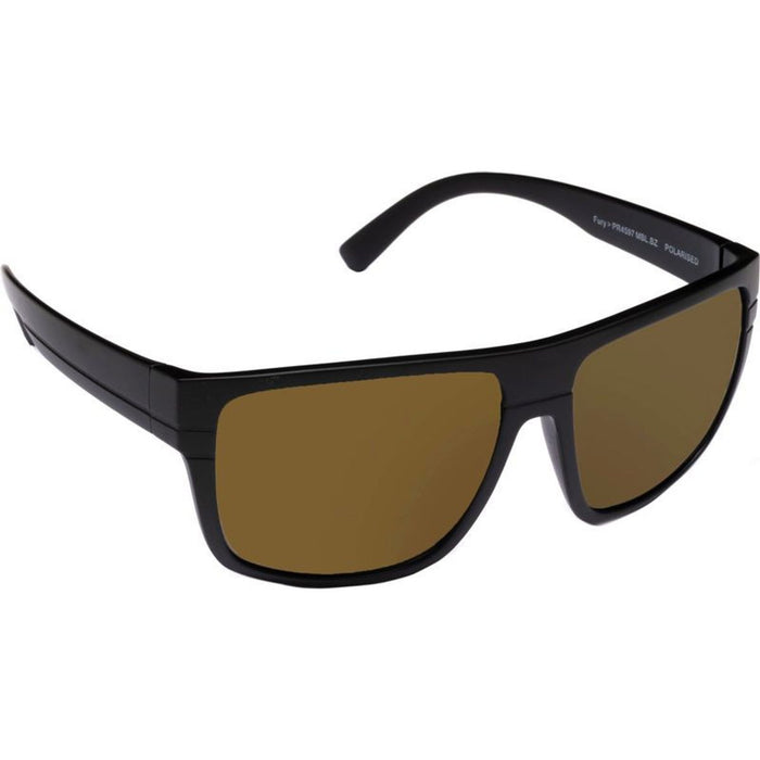 Fury, Matte Black/Bronze Polarised Lenses