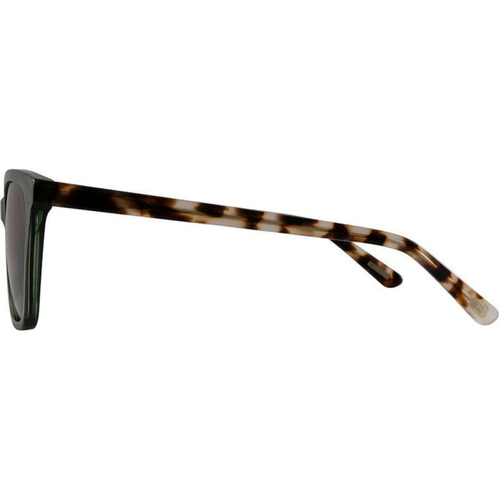 Gabriella, Crystal Green and Tort/Grey Gradient Polarised Lenses