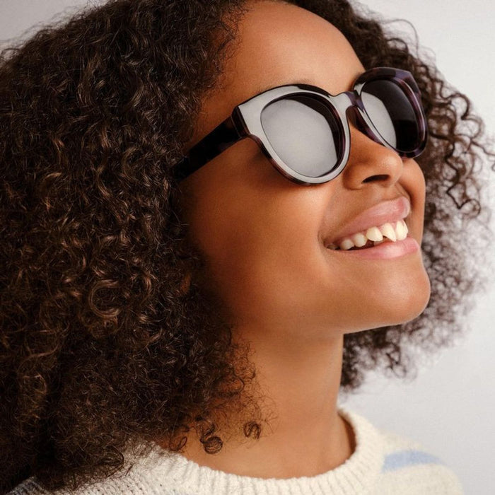 Gazelle - Kids, Charcoal Tort/Smoke Polarised Lenses