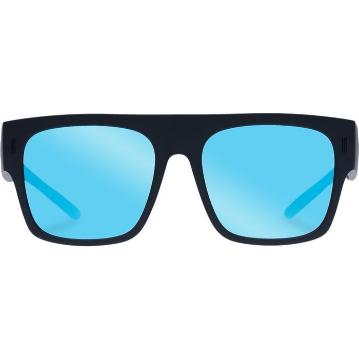 Gerroa, Matte Black/Blue Mirror Polarised