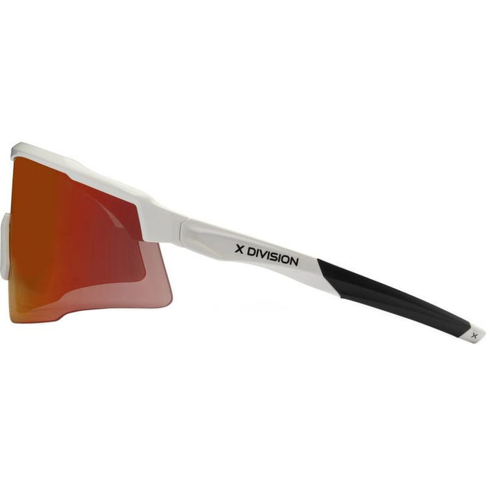 Glide X, White/Red Mirror Lenses