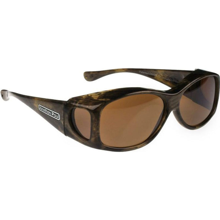 Glides, Brushed Horn/Amber Polarised Lenses
