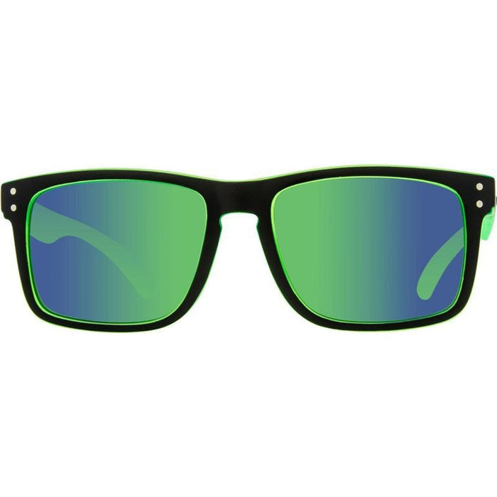 Goblin, Matte Black/Green Mirror Polarised Lenses
