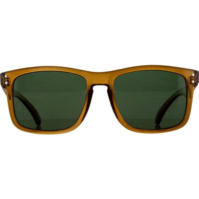 Goblin, Recycled Gloss Crystal Sand/Green Polarised Lenses