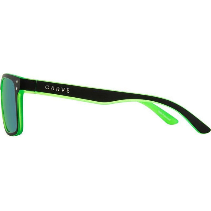 Goblin, Matte Black/Green Mirror Polarised Lenses
