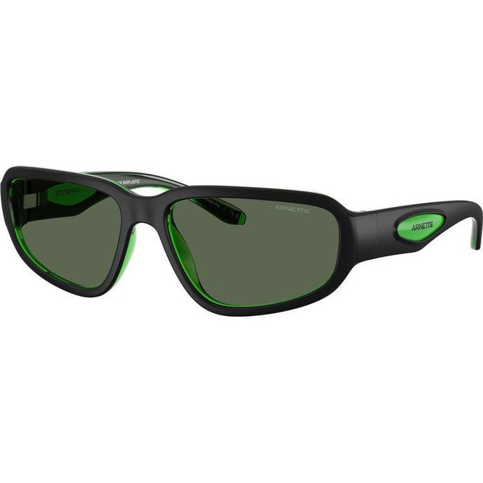 Goodle AN4365, Black and Transparent Green/Dark Green Lenses