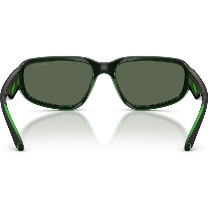 Goodle AN4365, Black and Transparent Green/Dark Green Lenses