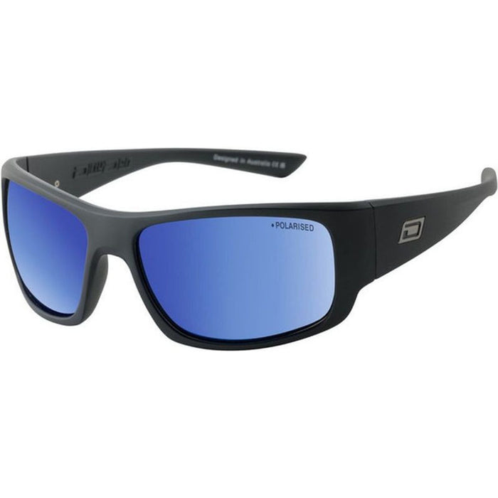Gorilla, Satin Black/Blue Mirror Polarised Lenses