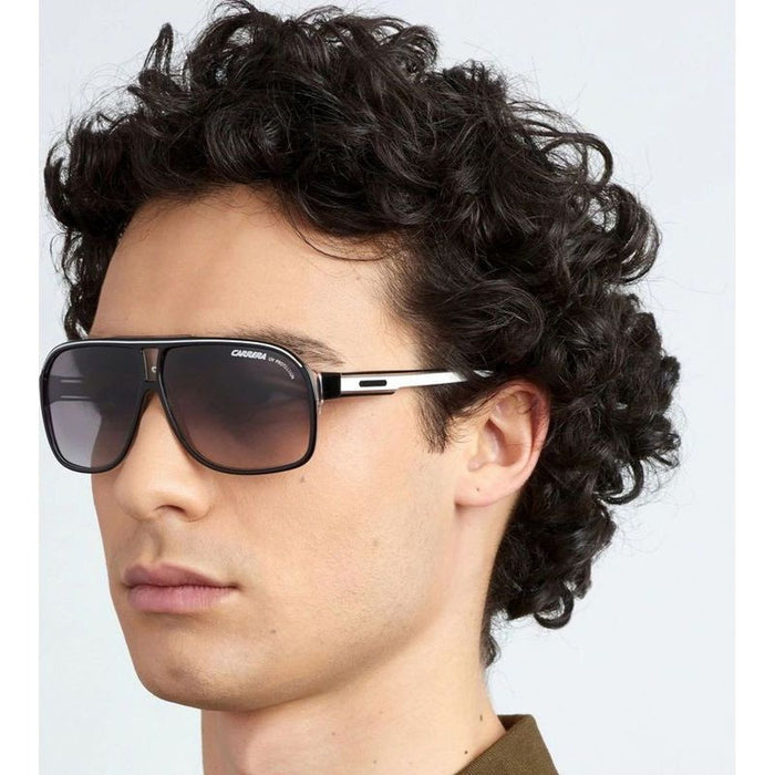 Grand Prix 2, Black and White/Dark Grey Gradient Lenses