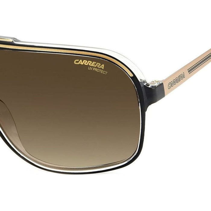 Grand Prix 3, Black Gold/Brown Gradient Lenses