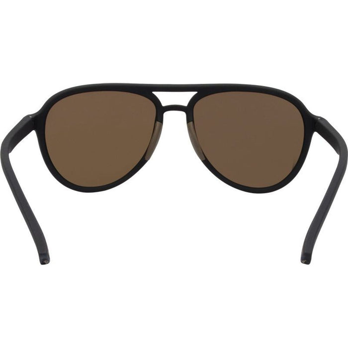Greasy, Rubber Black/Brown Polarised Lenses