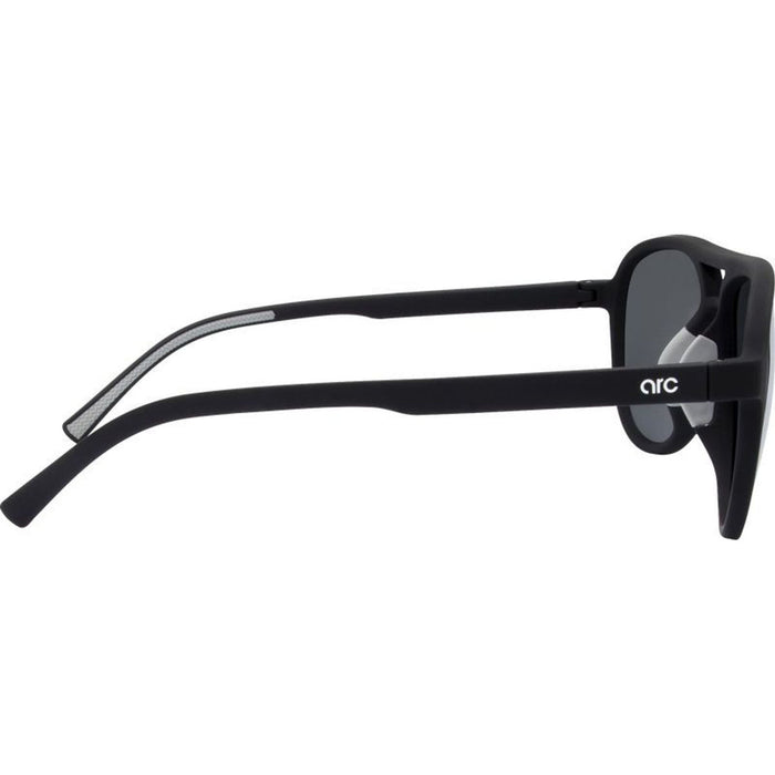 Greasy, Rubber Black/Smoke Polarised Lenses