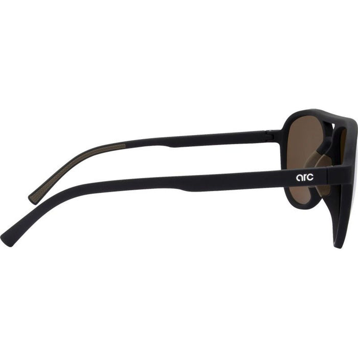 Greasy, Rubber Black/Brown Polarised Lenses