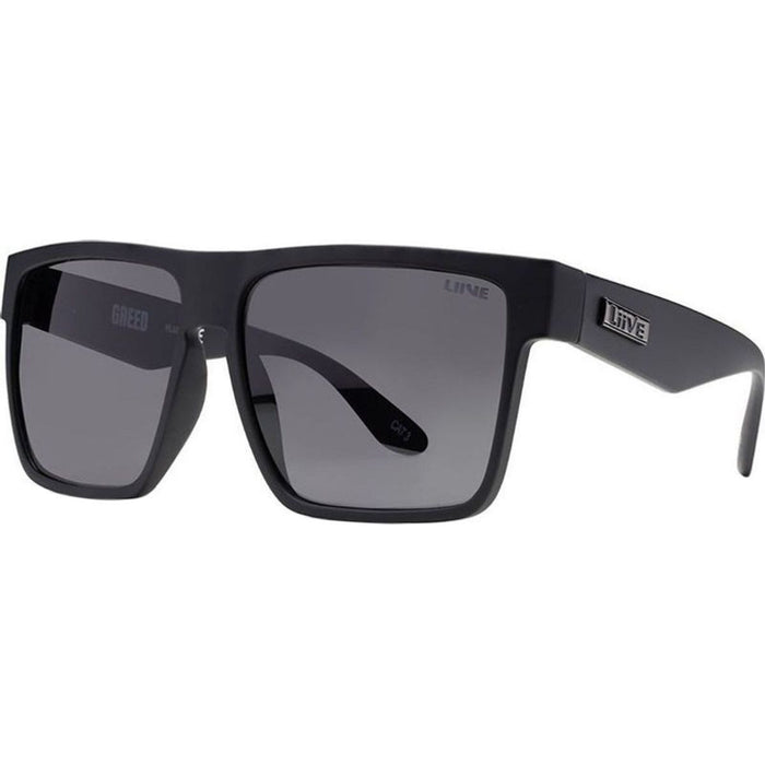 Greed, Matte Black/Grey Lenses