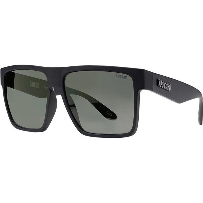 Greed, Matte Black/Grey Polarised Lenses