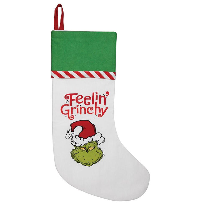 Grinch Stocking - Piglet's Closet