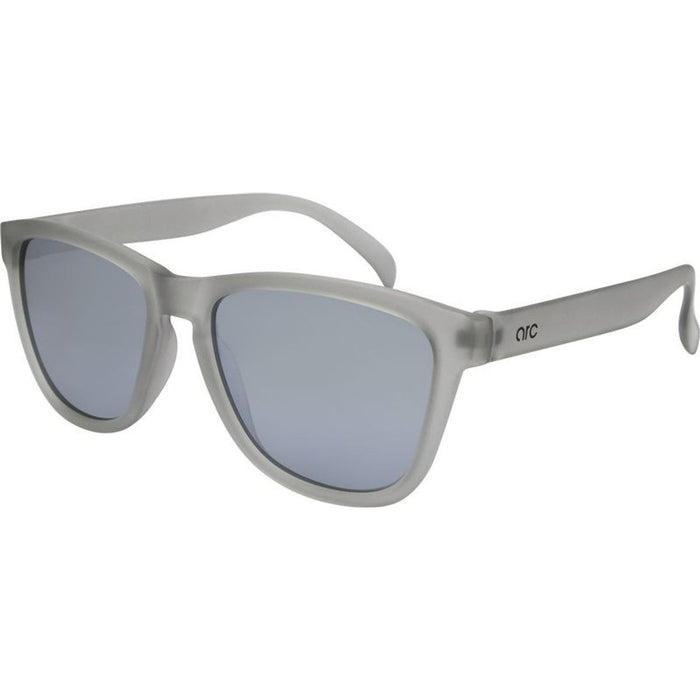 Gritty, Rubber Grey/Silver Mirror Polarised Lenses