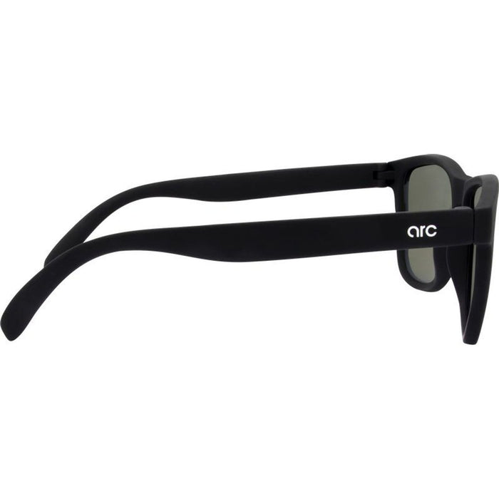 Gritty, Rubber Black/Blue Mirror Polarised Lenses