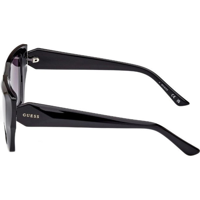 GU7896, Shiny Black/Smoke Gradient Lenses