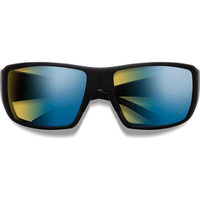 Guides Choice, Matte Black/Chromapop Yellow Blue Mirror Glass Polarchromic Lenses