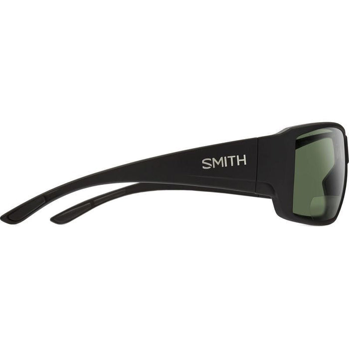 Guides Choice, Matte Black/Bifocal +2.5 Grey Green Polarised Lenses